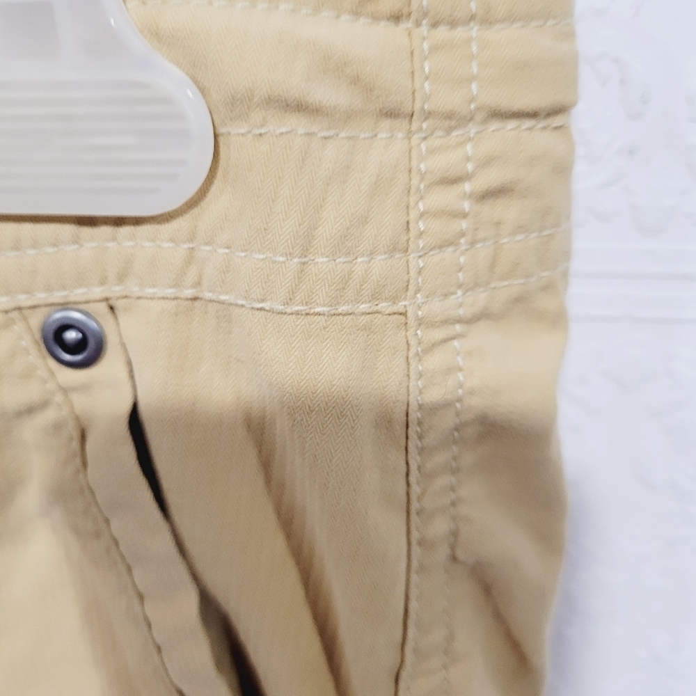 KUHL Kendra Embroidered Tan Cropped Pants - Picture 5 of 9